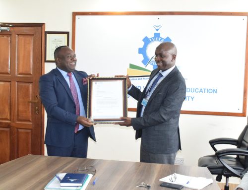 Team from ICM pays a Courtesy Call