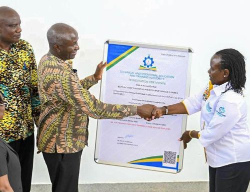 TVETA Hands Over Accreditation Certificate to Kenya Coast National Polytechnic, Kwale Campus